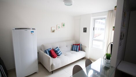 Carpediem - Practical apartment in Beira Mar de Cabo Branco