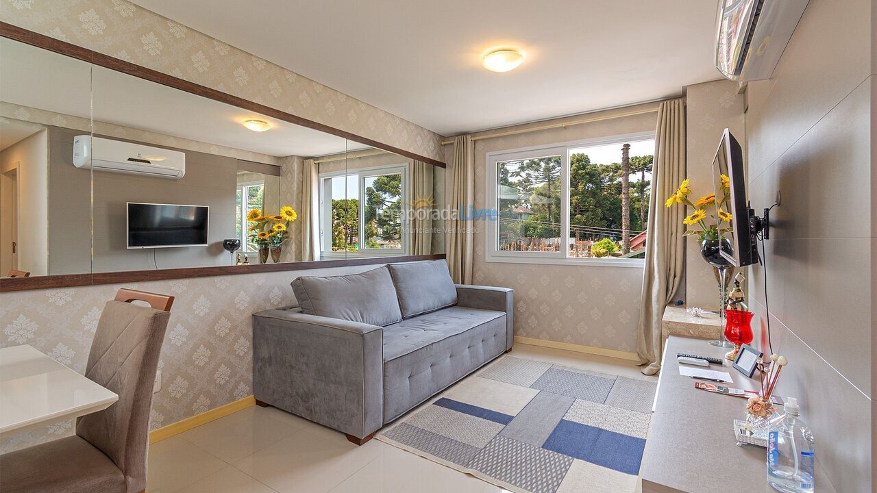 Apartment for vacation rental in Canela (Centro)