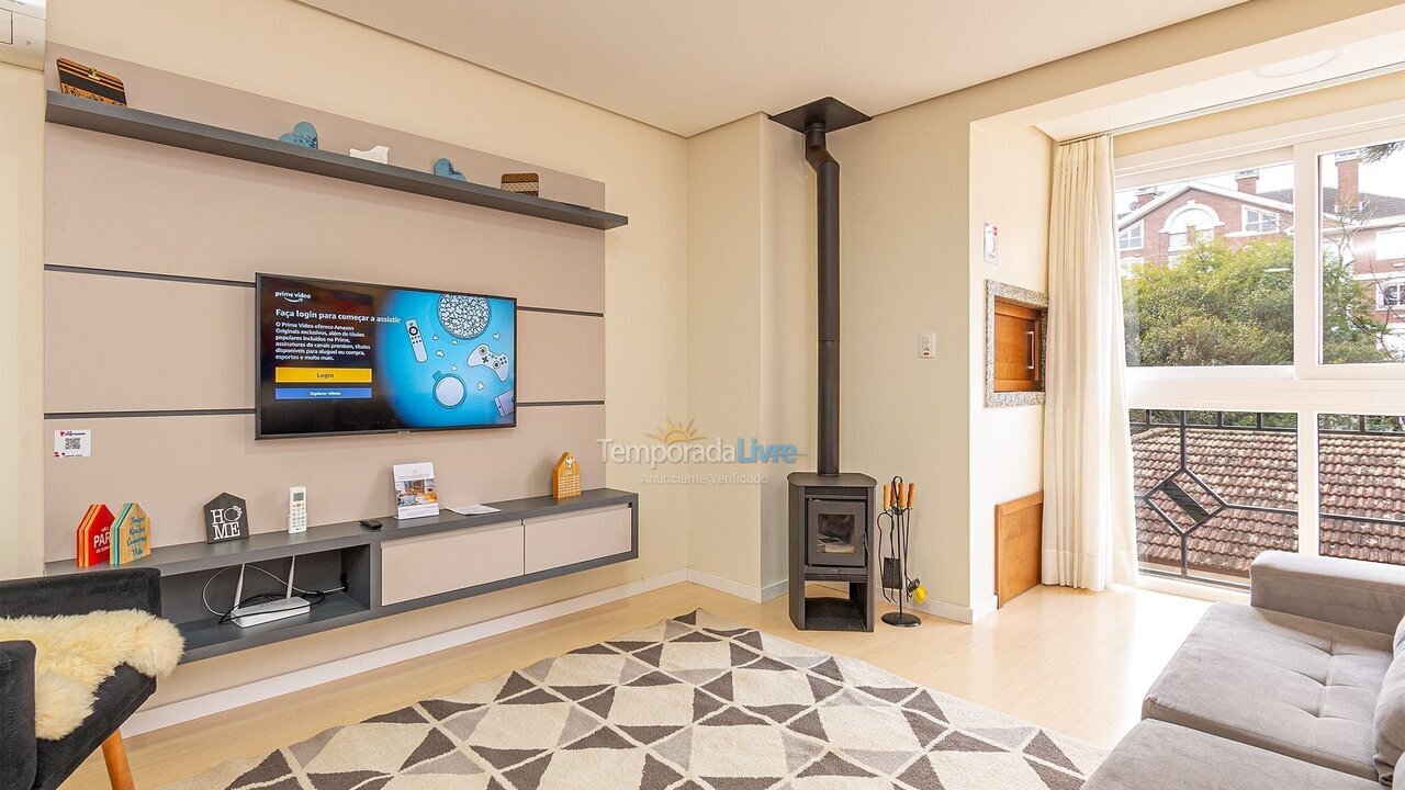 Apartamento para aluguel de temporada em Canela (Centro)