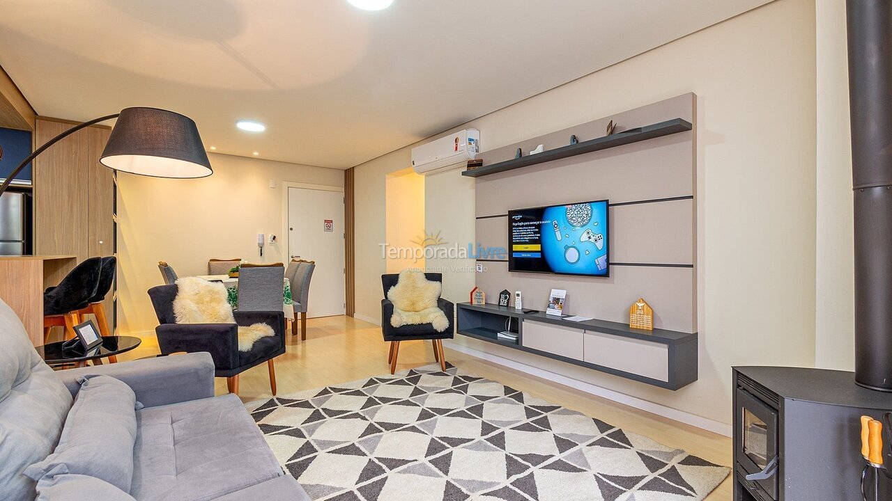 Apartamento para aluguel de temporada em Canela (Centro)