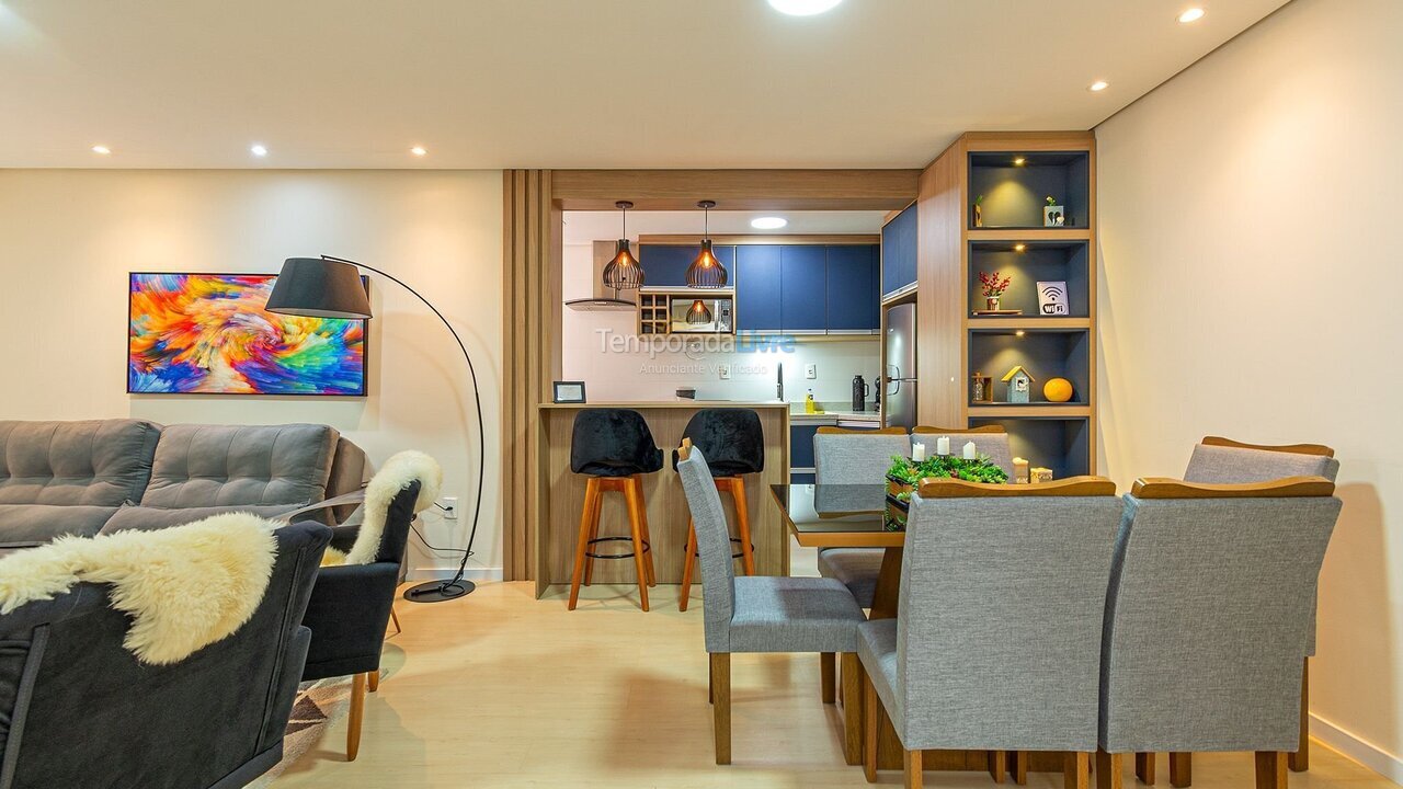 Apartamento para aluguel de temporada em Canela (Centro)