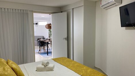 - Foot on the sand in Bessa, wifi with pool and sea views