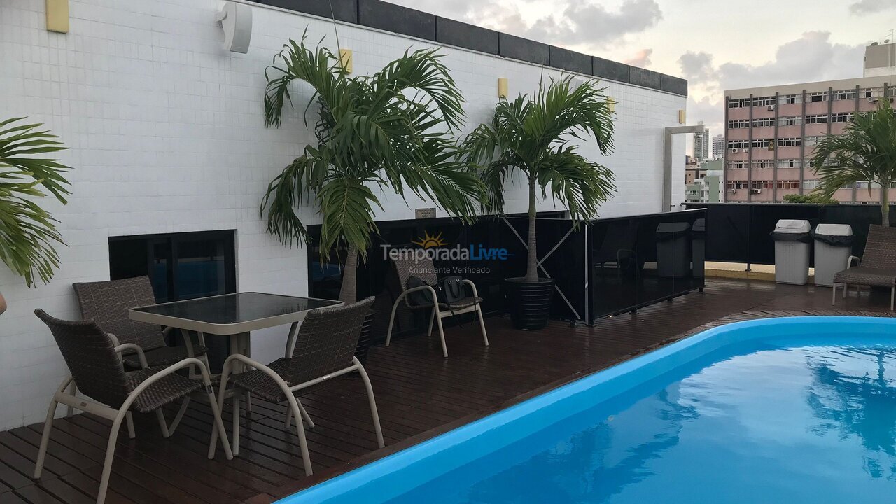 Apartamento para aluguel de temporada em João Pessoa (Cabo Branco)