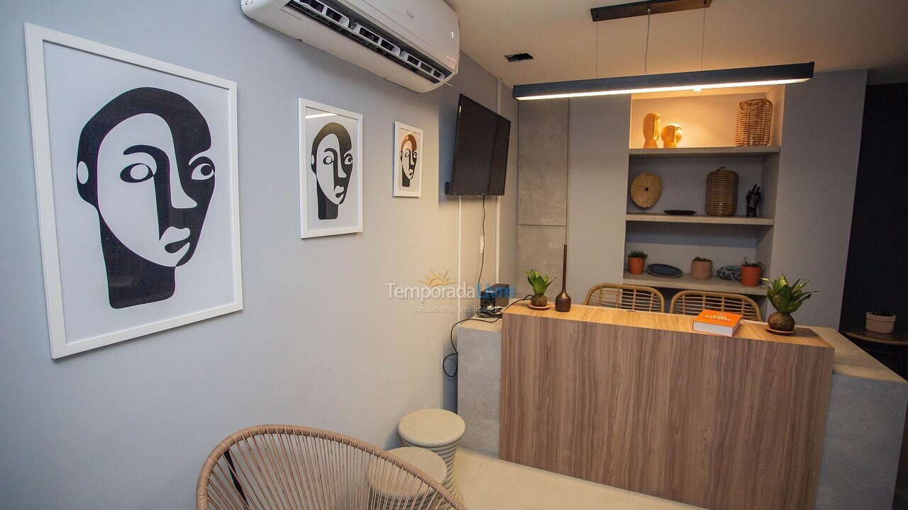 Apartamento para alquiler de vacaciones em João Pessoa (Pb Praia de Cabo Branco)