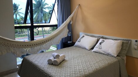 - Flat equipado frente mar em Cabo Branco