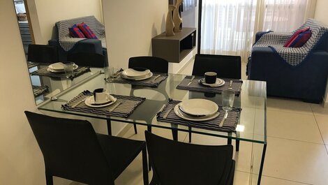 Charming flat in Tambaú with 02 bedrooms and balcony