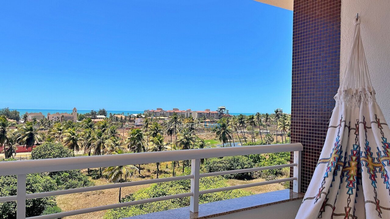 Apartamento para alquiler de vacaciones em Aquiraz (Porto das Dunas)