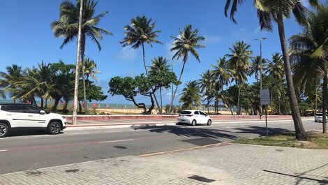 - Flat equipado frente mar em Cabo Branco