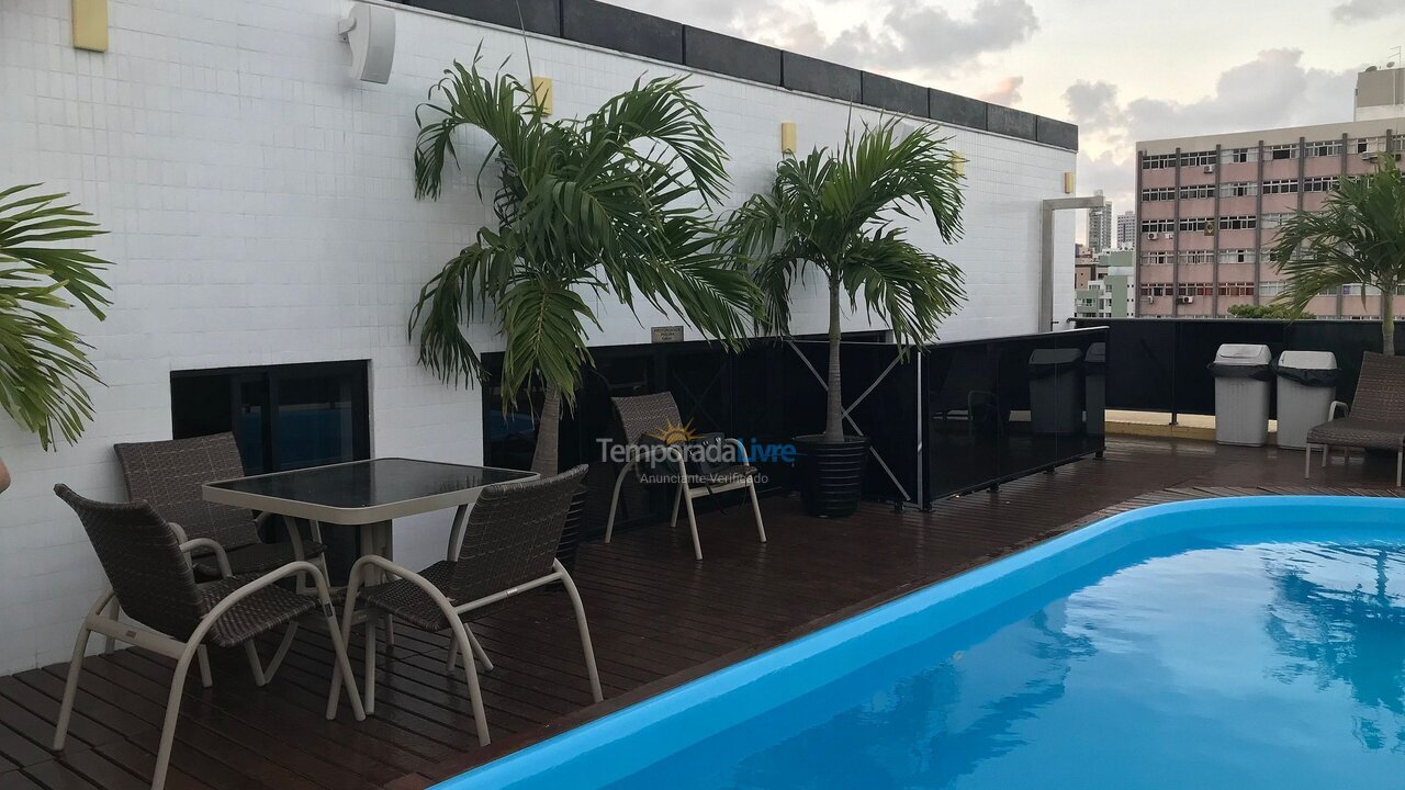 Apartamento para aluguel de temporada em João Pessoa (Cabo Branco)