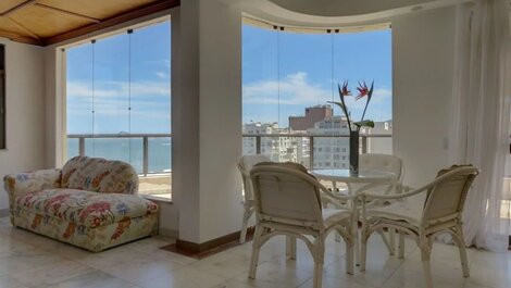 LB - RJ53 Cobertura Vista Praia de Copacabana 03 Quartos Aluguel de...