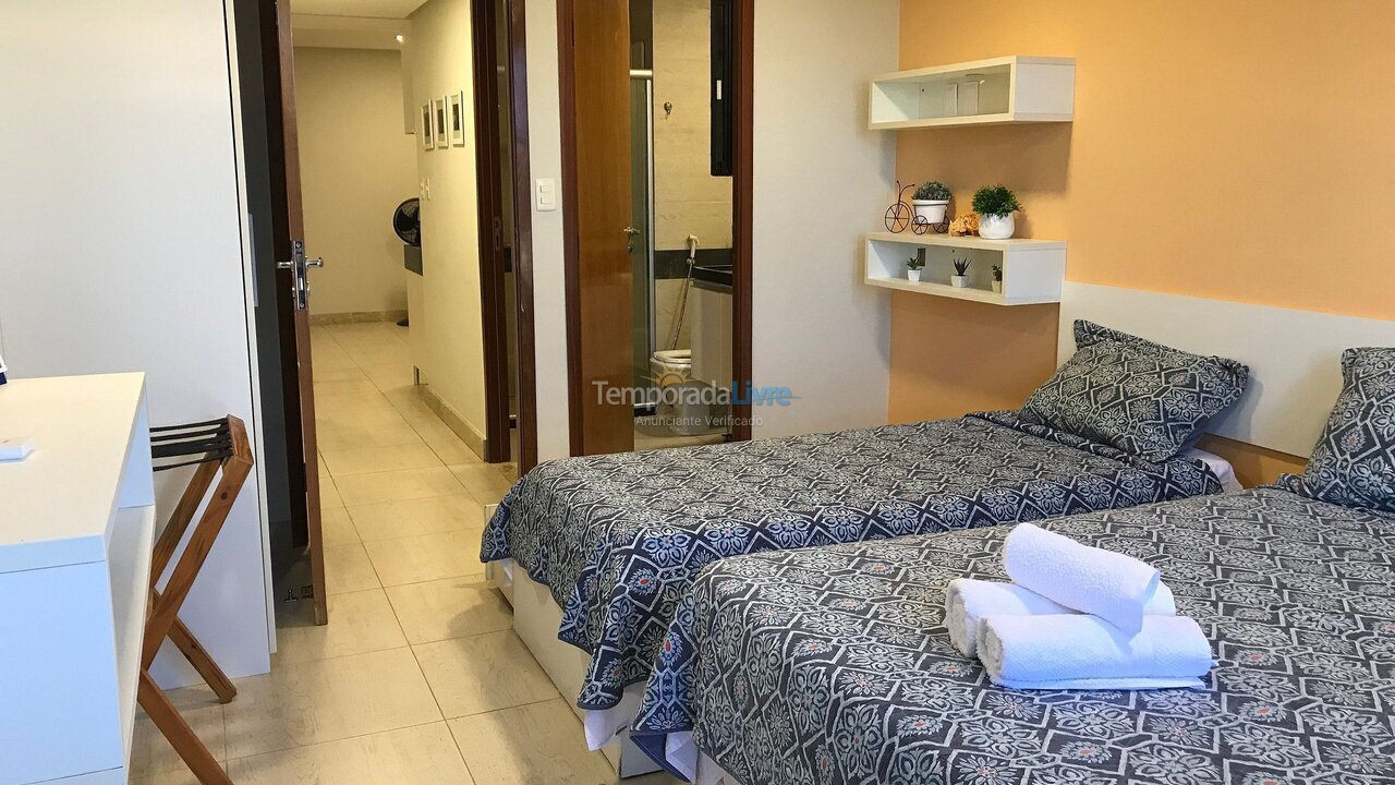 Apartamento para aluguel de temporada em João Pessoa (Cabo Branco)