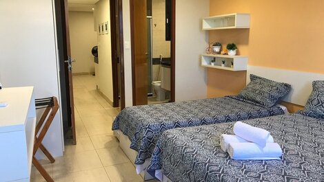 -Frente mar Cabo Branco, garagem,wifi