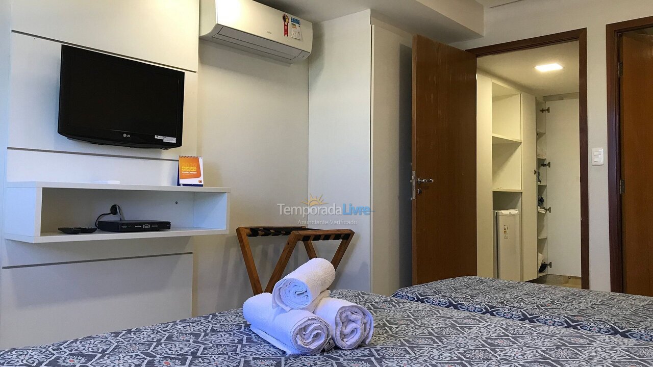 Apartamento para aluguel de temporada em João Pessoa (Cabo Branco)