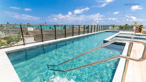 Flat Porto Blue #201- Centro de Porto de Galinhas por Carpediem Homes
