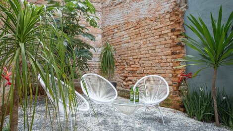 Studio Charmoso estilo Grego ótima localização 23