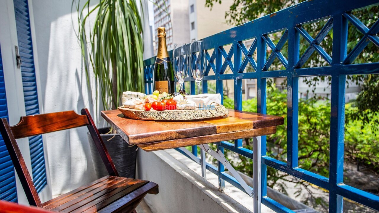 Apartamento para aluguel de temporada em São Paulo (Higienopolis)