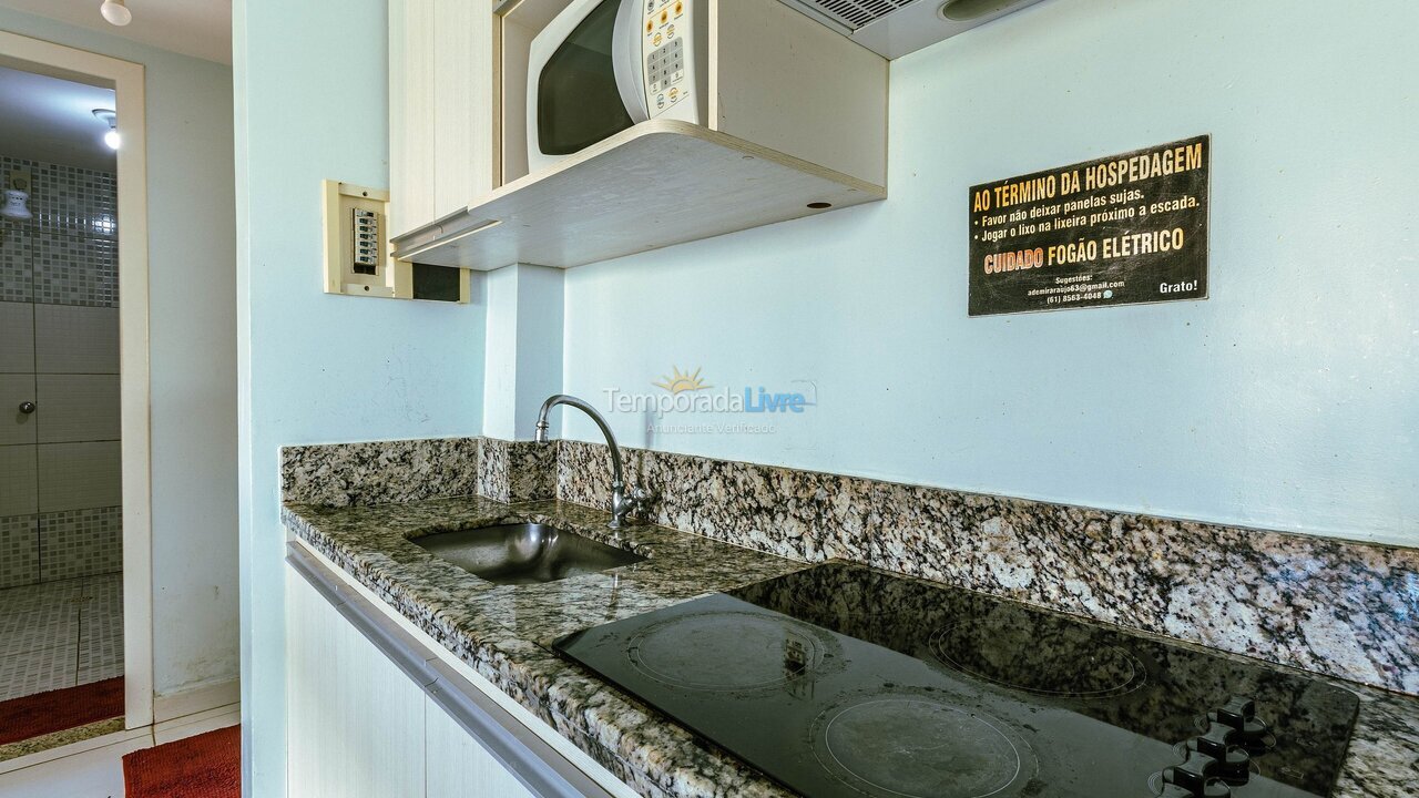 Apartamento para aluguel de temporada em Caldas Novas (Lagoa Quente)