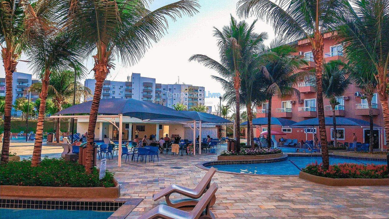 Apartamento para aluguel de temporada em Caldas Novas (Lagoa Quente)