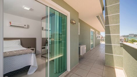 401G - Penthouse con Vista al Mar, 03 Suites para 08 personas en Bombas