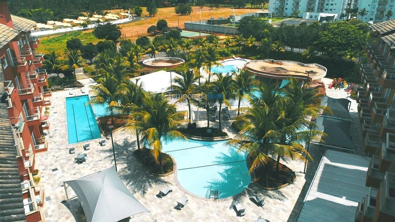 Apartamento para aluguel de temporada em Caldas Novas (Lagoa Quente)