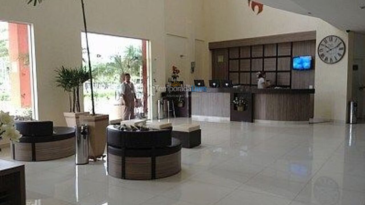 Apartamento para aluguel de temporada em Caldas Novas (Lagoa Quente)