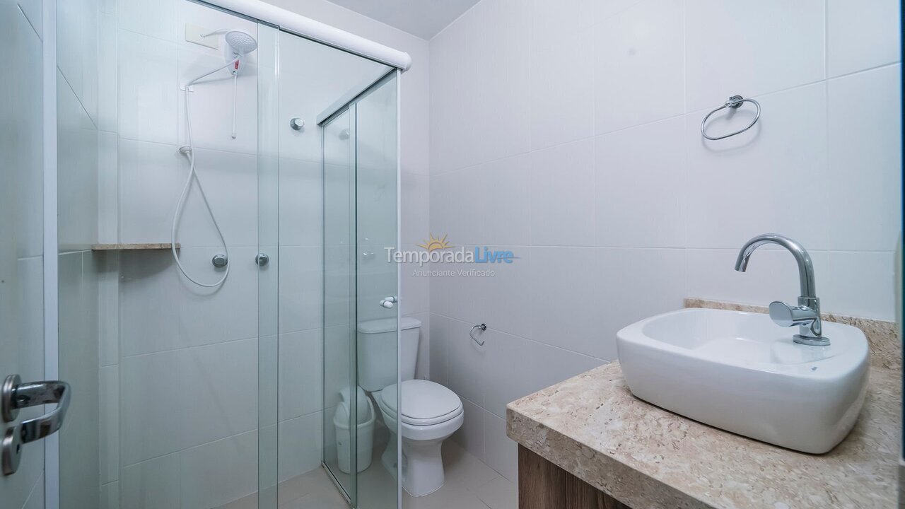 Apartamento para alquiler de vacaciones em Bombinhas (Praia de Bombas)