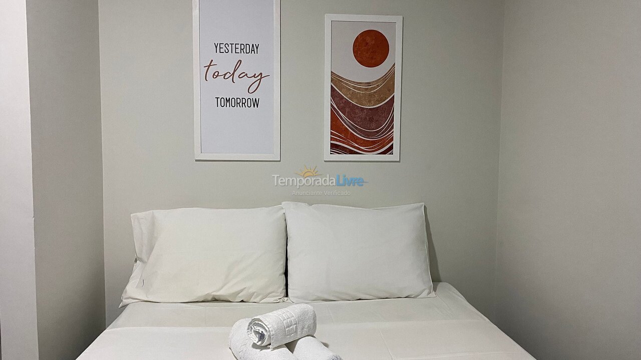 Apartamento para aluguel de temporada em João Pessoa (Cabo Branco)