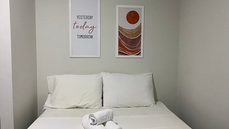 - M Escorel-02 Qts,100m mar, wifi, estacionamento