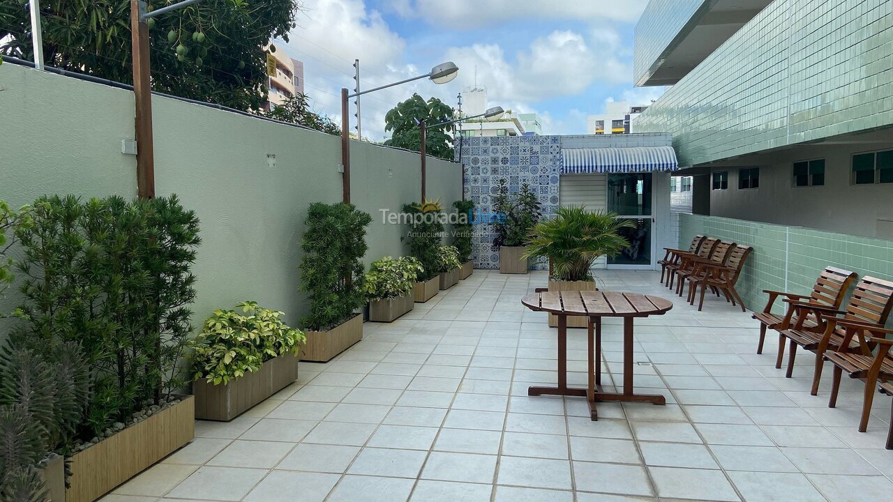 Apartamento para aluguel de temporada em João Pessoa (Cabo Branco)