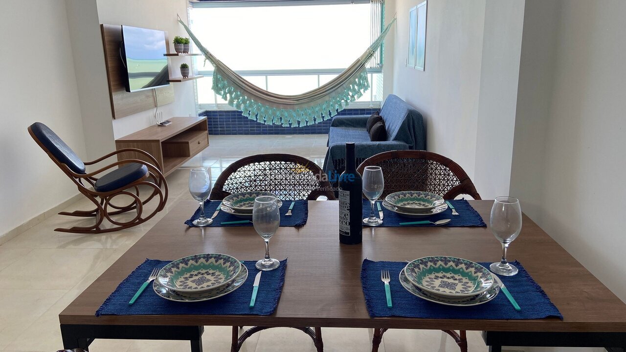 Apartamento para aluguel de temporada em João Pessoa (Praia do Bessa)