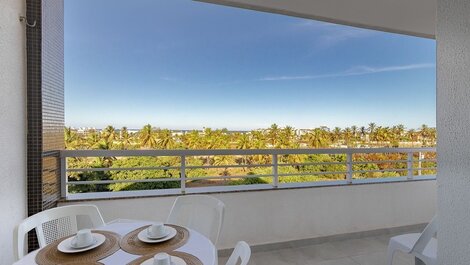 Varanda com vista mar