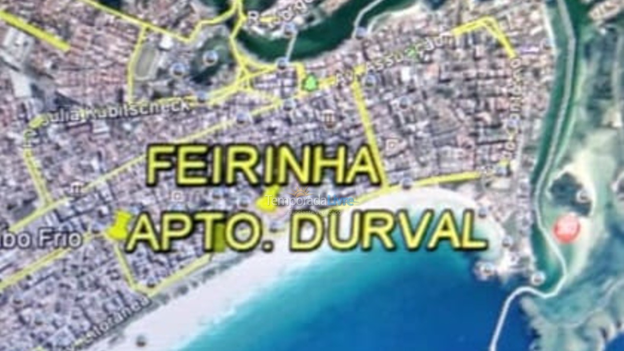 Apartment for vacation rental in Cabo Frio (Praia do Forte)