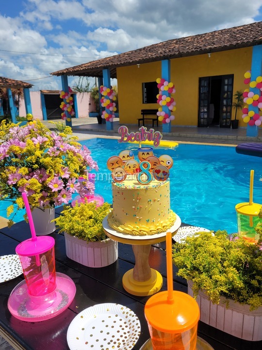 House for vacation rental in Pombos (Sítio Trairas)