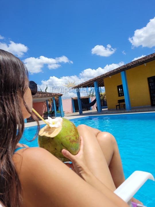 House for vacation rental in Pombos (Sítio Trairas)