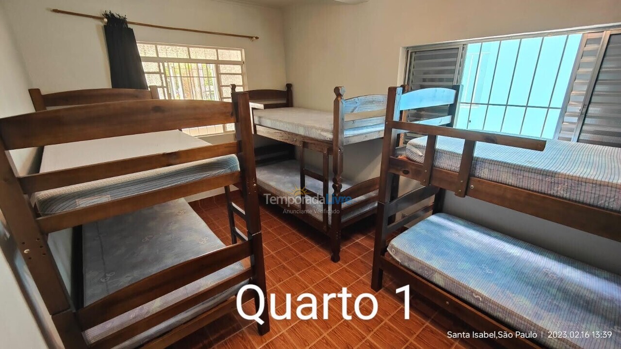 Granja para alquiler de vacaciones em Santa Isabel (Loteamento Recanto Bonanza)