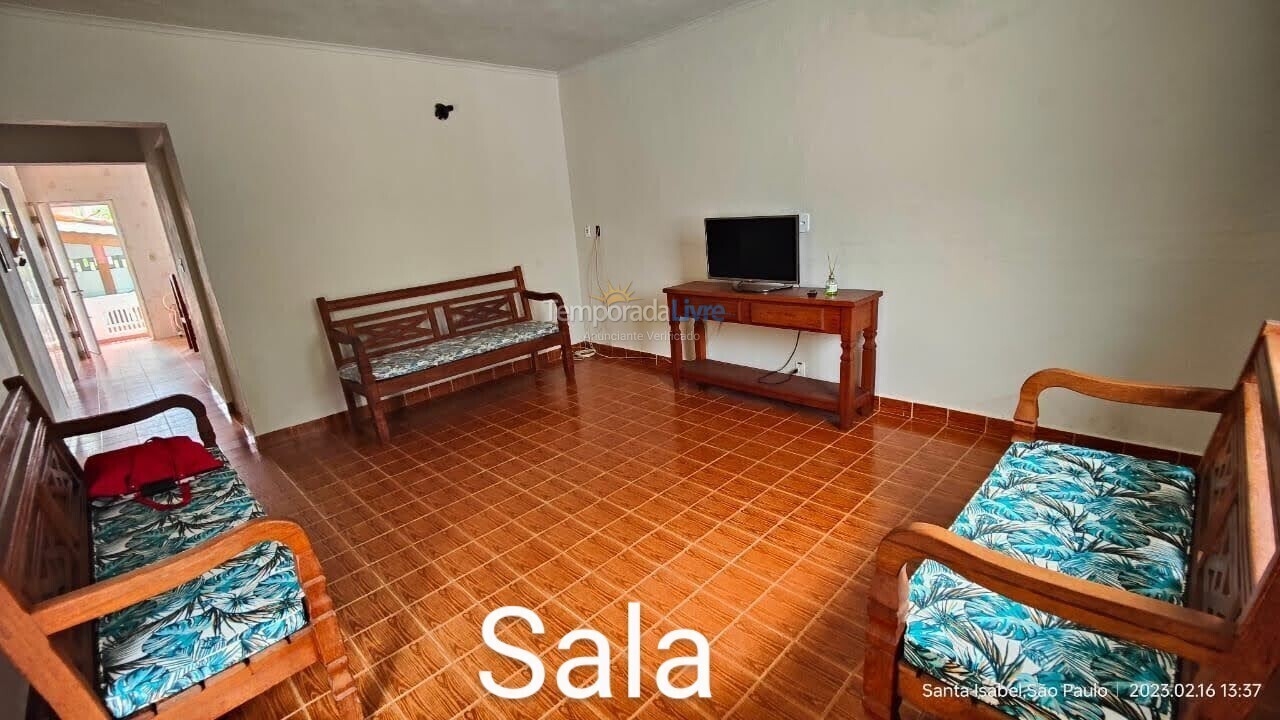 Granja para alquiler de vacaciones em Santa Isabel (Loteamento Recanto Bonanza)