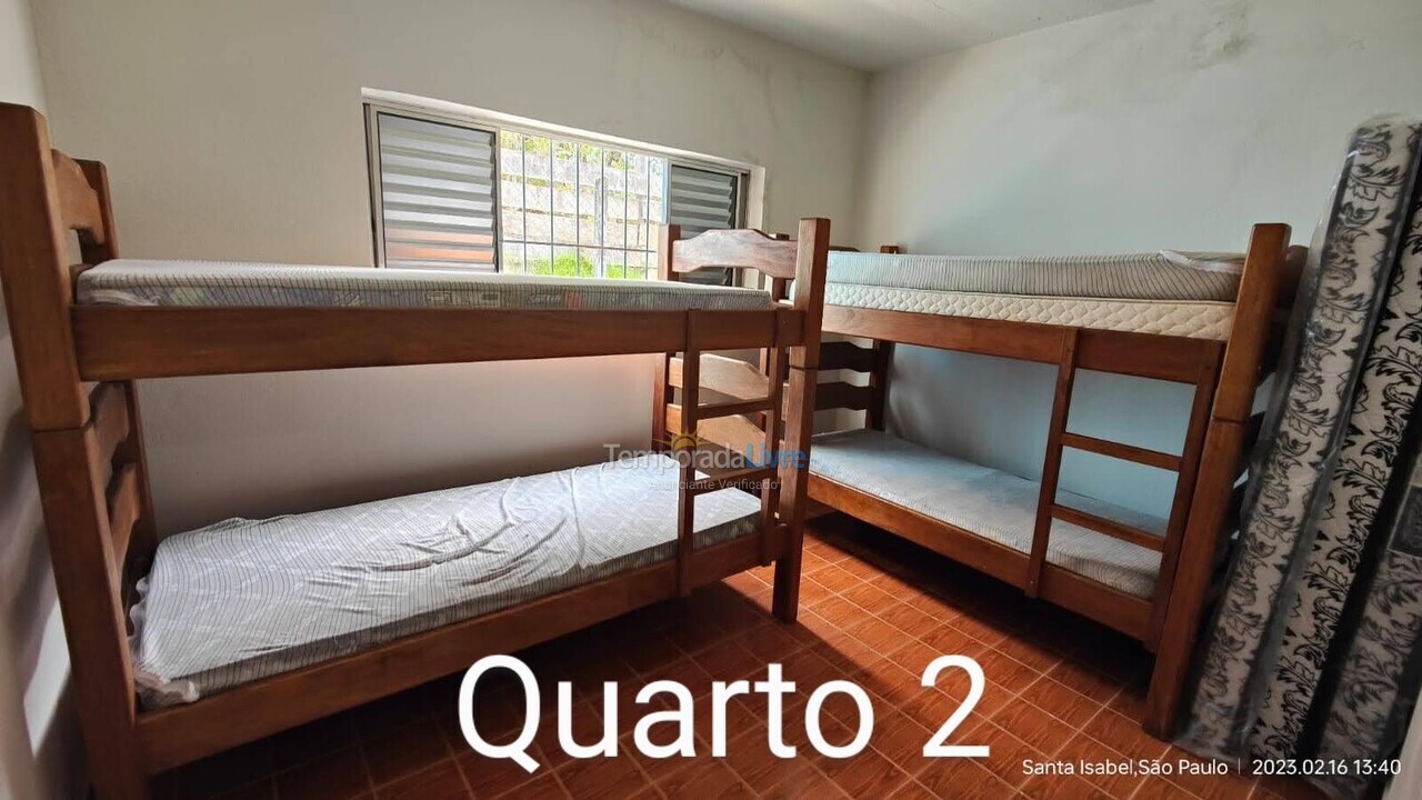 Granja para alquiler de vacaciones em Santa Isabel (Loteamento Recanto Bonanza)