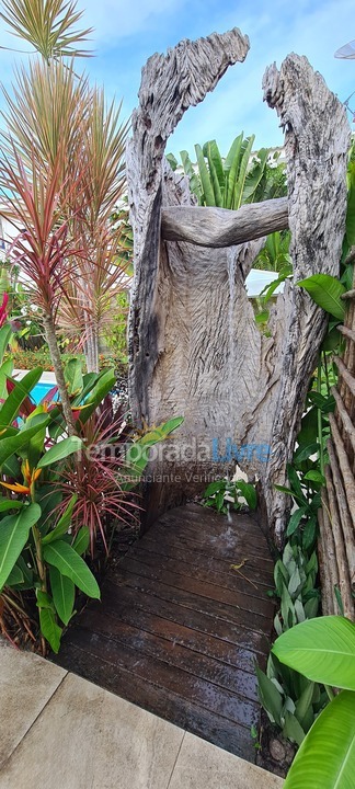 Casa para alquiler de vacaciones em Porto Seguro (Praia de Taperapuan)