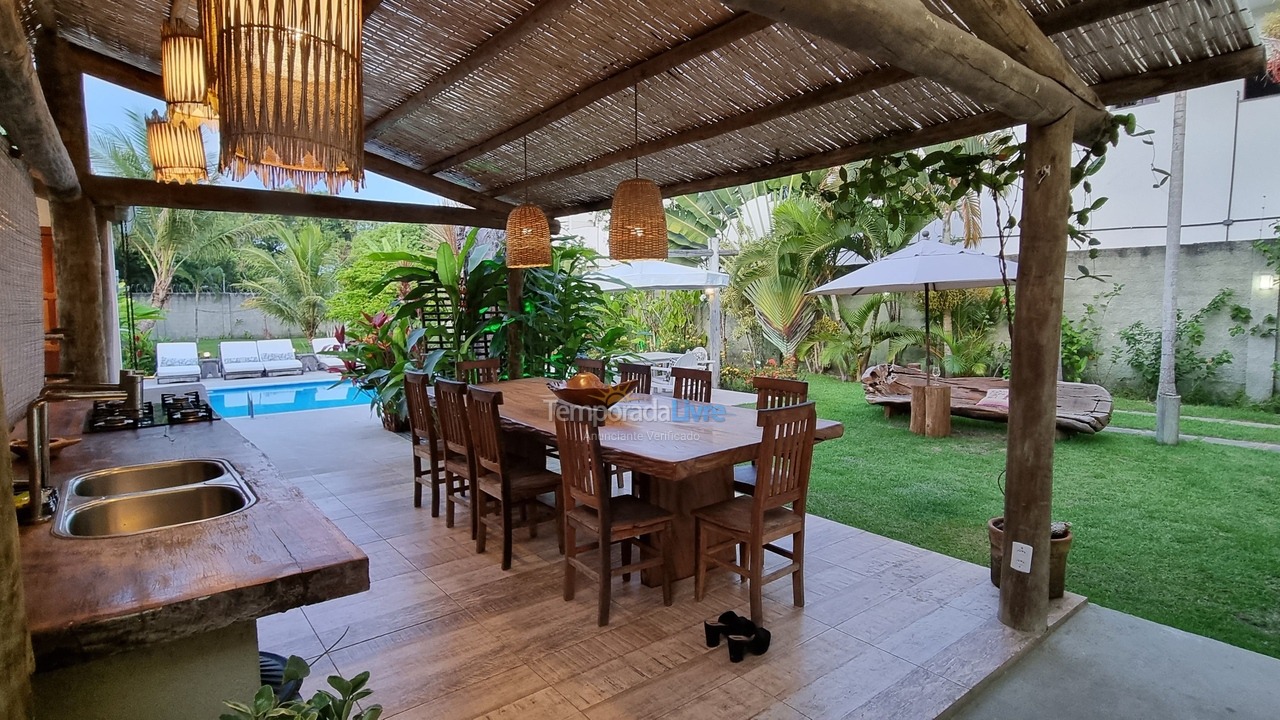 Casa para alquiler de vacaciones em Porto Seguro (Praia de Taperapuan)