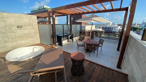 - Ecosummer Cobertura com jacuzzi privativa e wi-fi