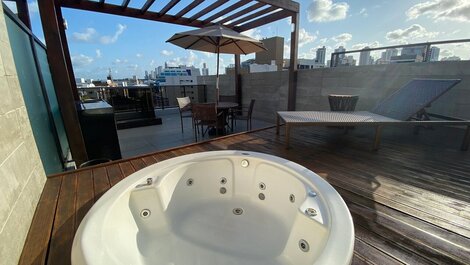 - Ecosummer Cobertura com jacuzzi privativa e wi-fi