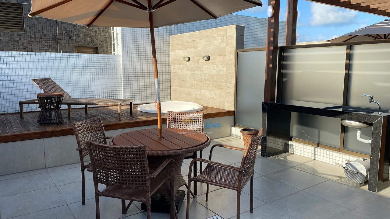 Apartamento para aluguel de temporada em João Pessoa (Tambaú)