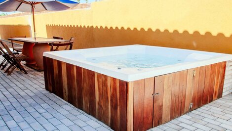 Casa de playa con jacuzzi privado, 2 dormitorios, 5 minutos a pie de la playa