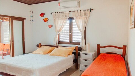 Beach front house with pool and barbecue