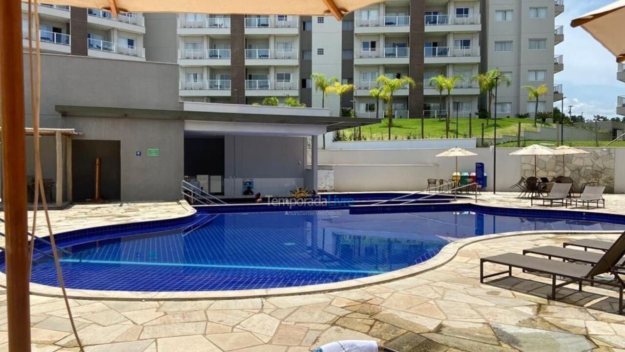 Apartamento para alquiler de vacaciones em Caldas Novas (Solar de Caldas)