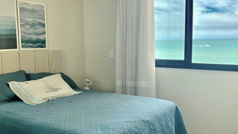 Melhor que hotel! quarto com vista para o mar, com ar condicionado split tv led! maravilhoso!