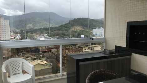 Sacada com churrasqueira