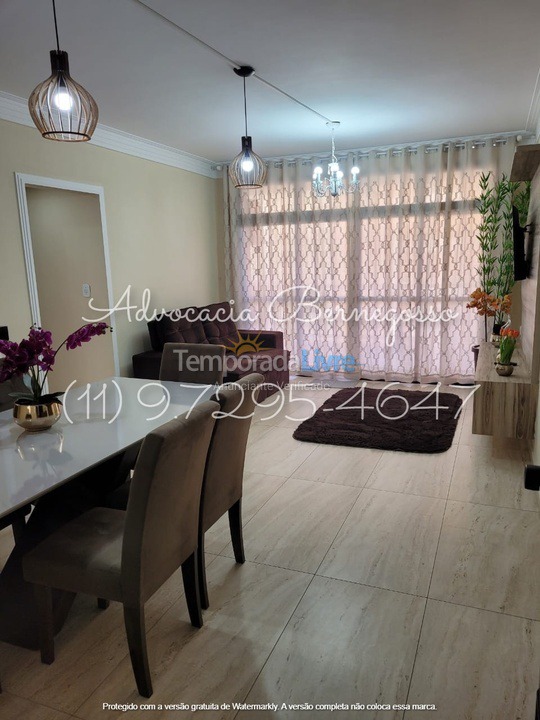 Apartamento para aluguel de temporada em Caraguatatuba (Martim de Sá)