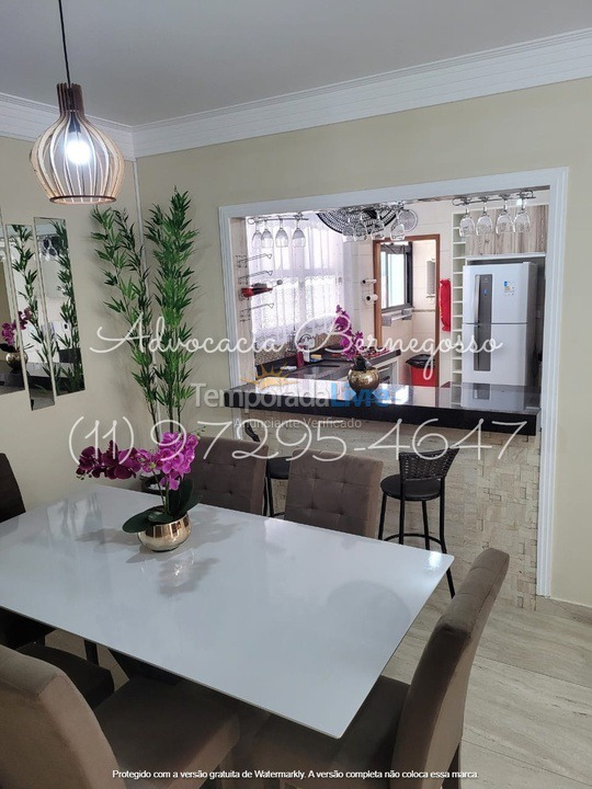 Apartamento para aluguel de temporada em Caraguatatuba (Martim de Sá)