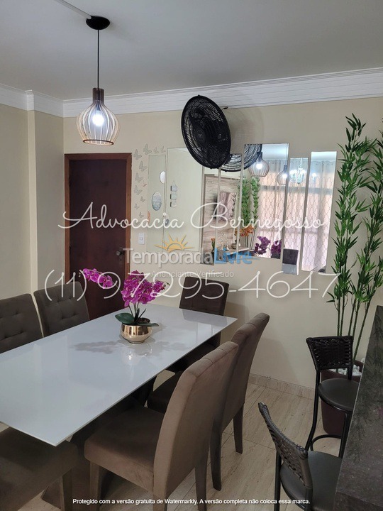 Apartamento para aluguel de temporada em Caraguatatuba (Martim de Sá)